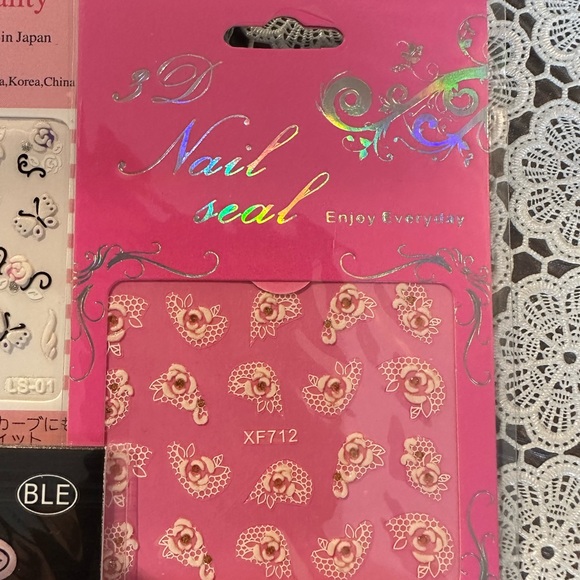 Assorted Nail Art Sticker Set - Picture 6 of 11